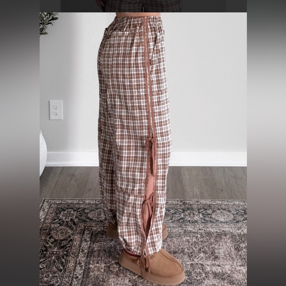 Plaid pants